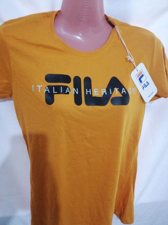 yellow fila shirt