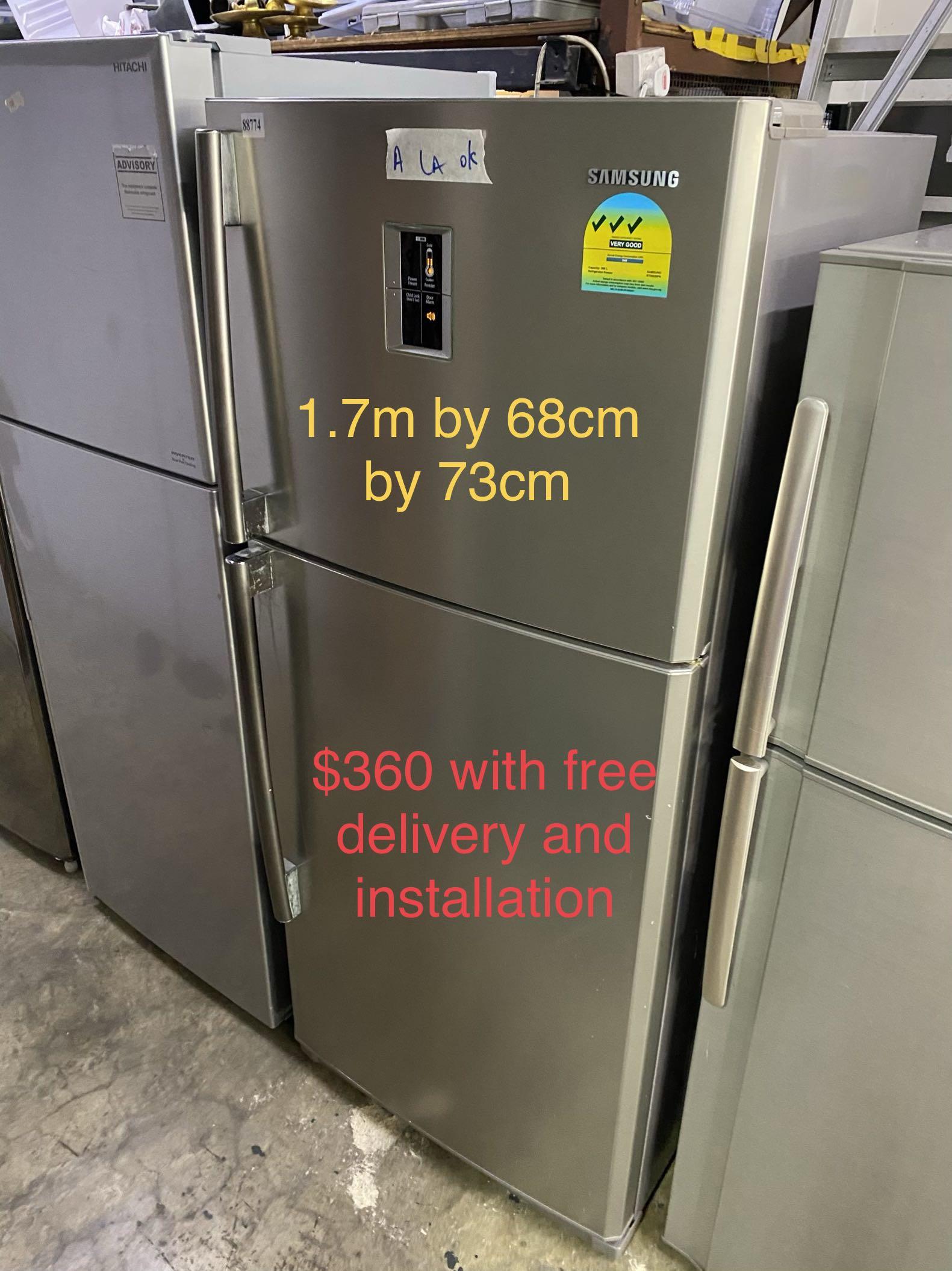 Fridge and washing machine cheap cheap (2nd hand) but all working well