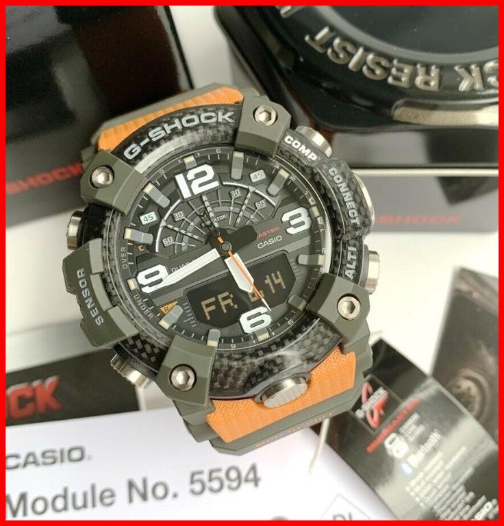 G Shock Mudmaster Quad Sensor Bluetooth Carbon Core GGB-100-1A9 Original  Cash On Delivery, Men's Fashion, Watches \u0026 Accessories, Watches on Carousell