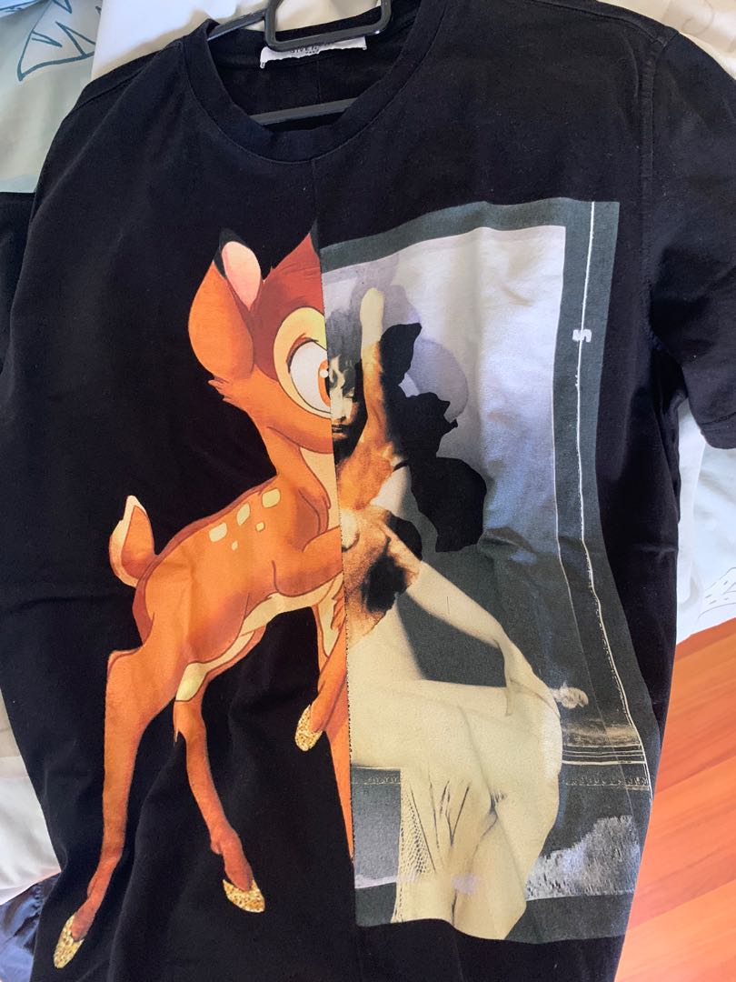 Givenchy Bambi shirt Men s Fashion Tops Sets Tshirts Polo Shirts on Carousell