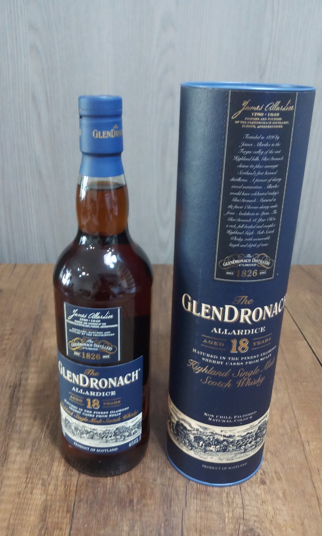 Glendronach 18 years old(2019入樽)格蘭多納18年單一純麥威士忌700ml 