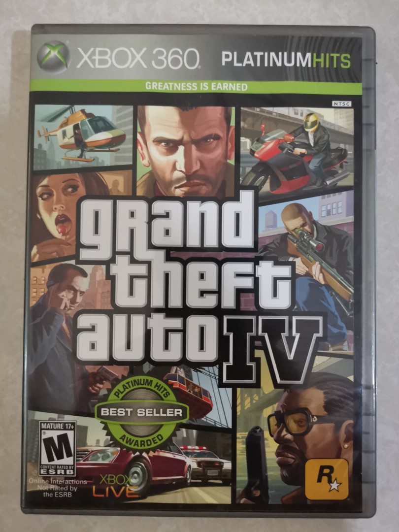 Grand Theft Auto Gta Iv Video Gaming Video Games Xbox On Carousell