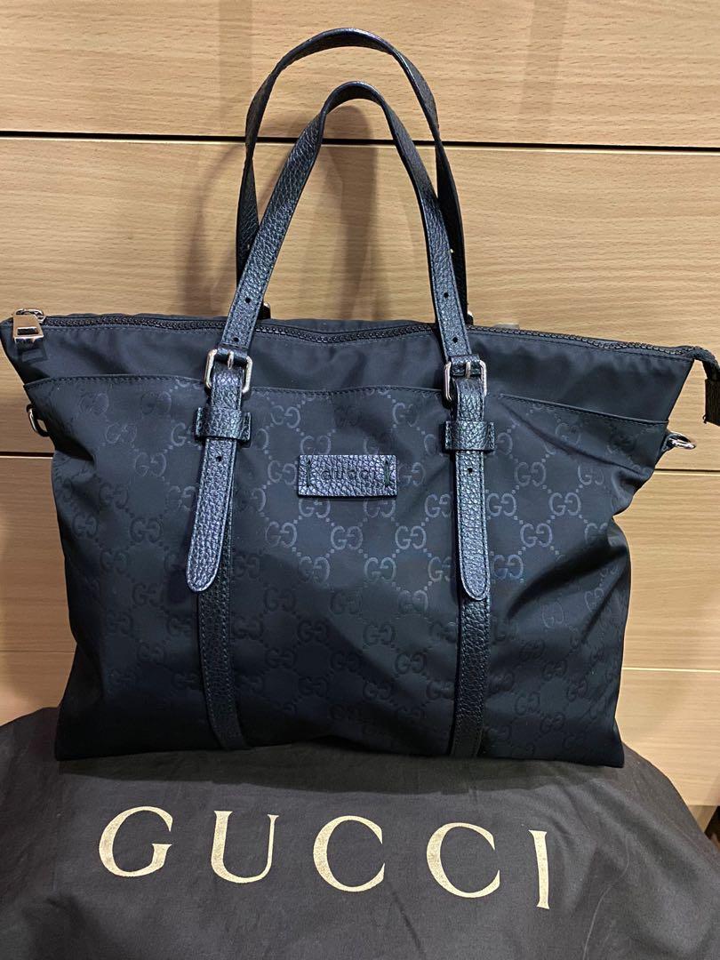 Gucci nylon tote bag sale
