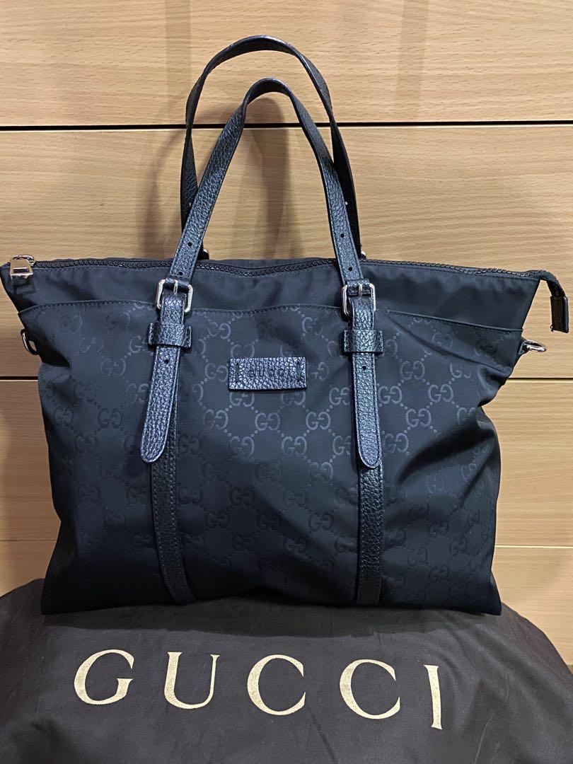 Guccissima nylon tote bag sales