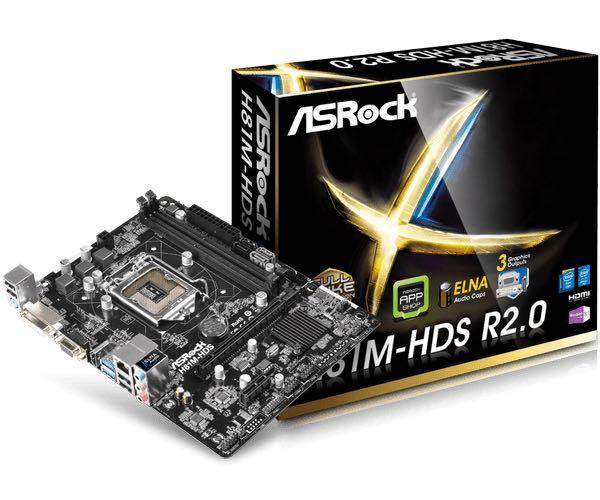 動作品 H81M-HDS i5 4460 DDR3 8GB(4Gx2枚)