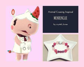 Handmade Crystal Bracelets Inspired from Animal Crossing