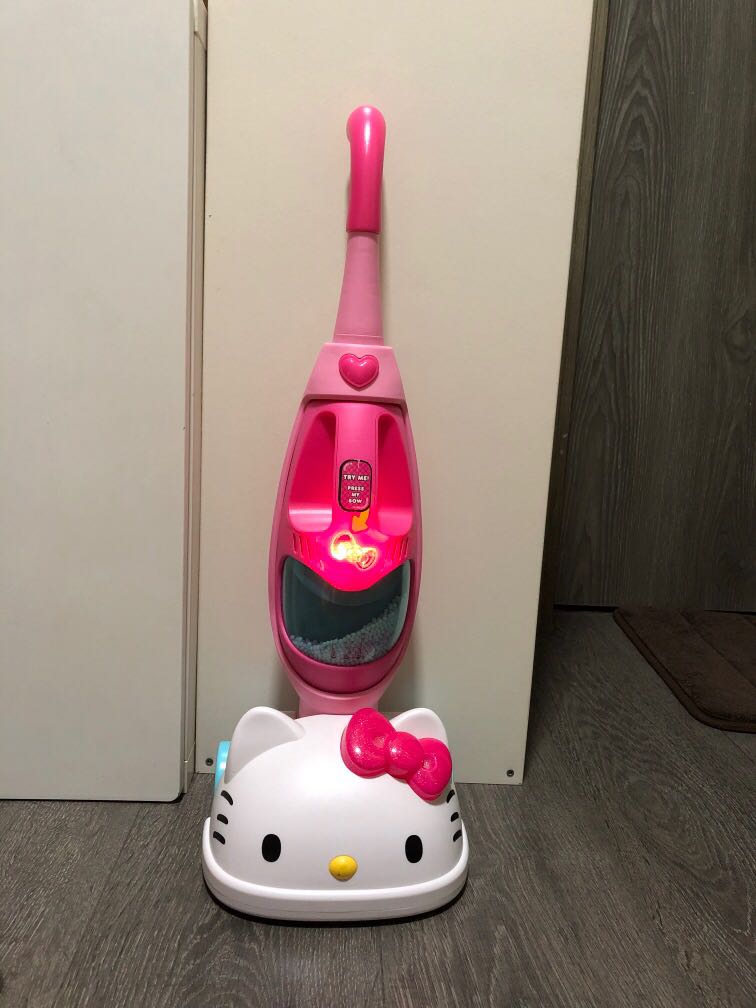 Hello Kitty vacuum cleaner toy, Toys & Games, Others on Carousell