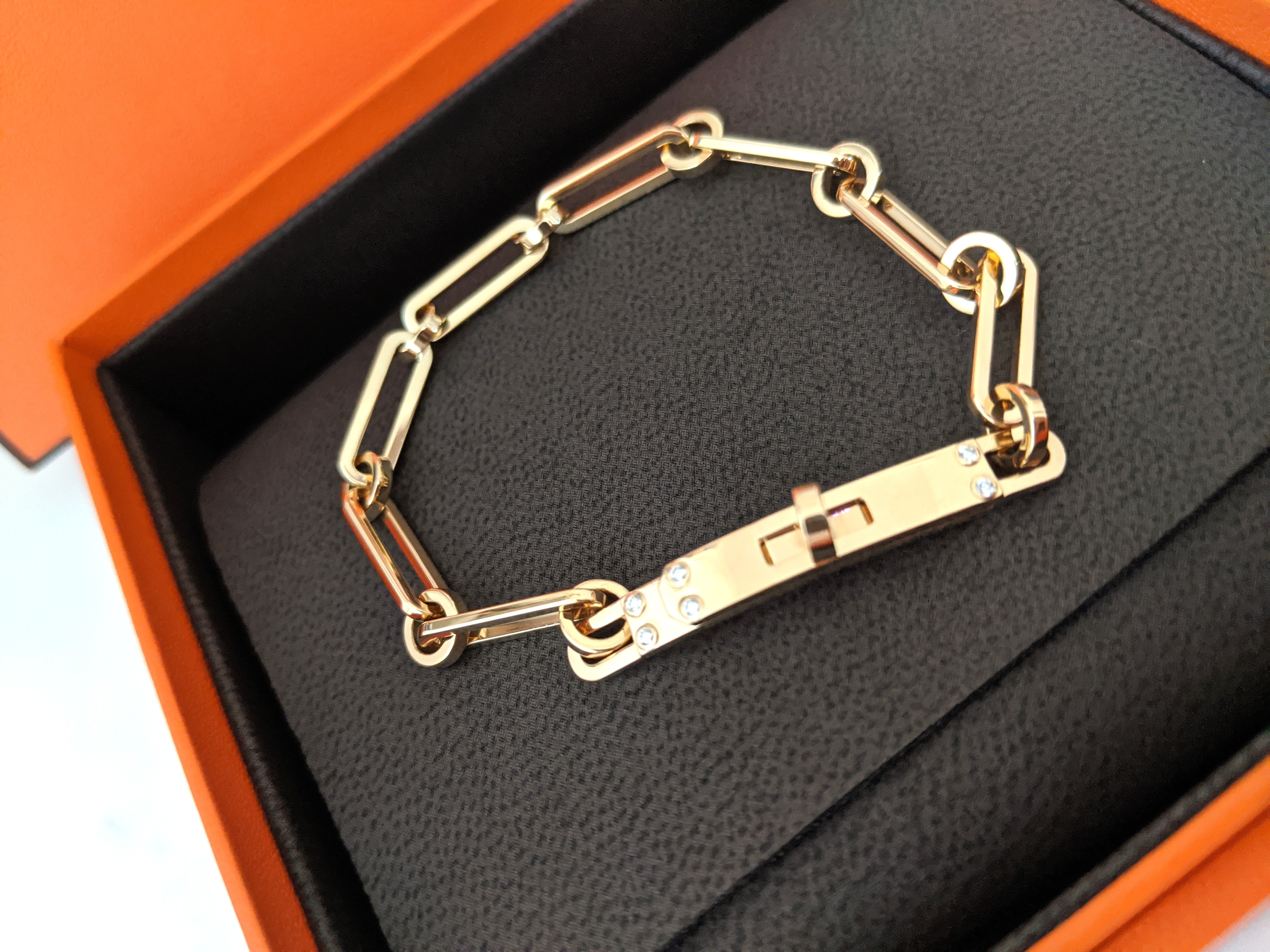Hermes Kelly Chaine bracelet, small 