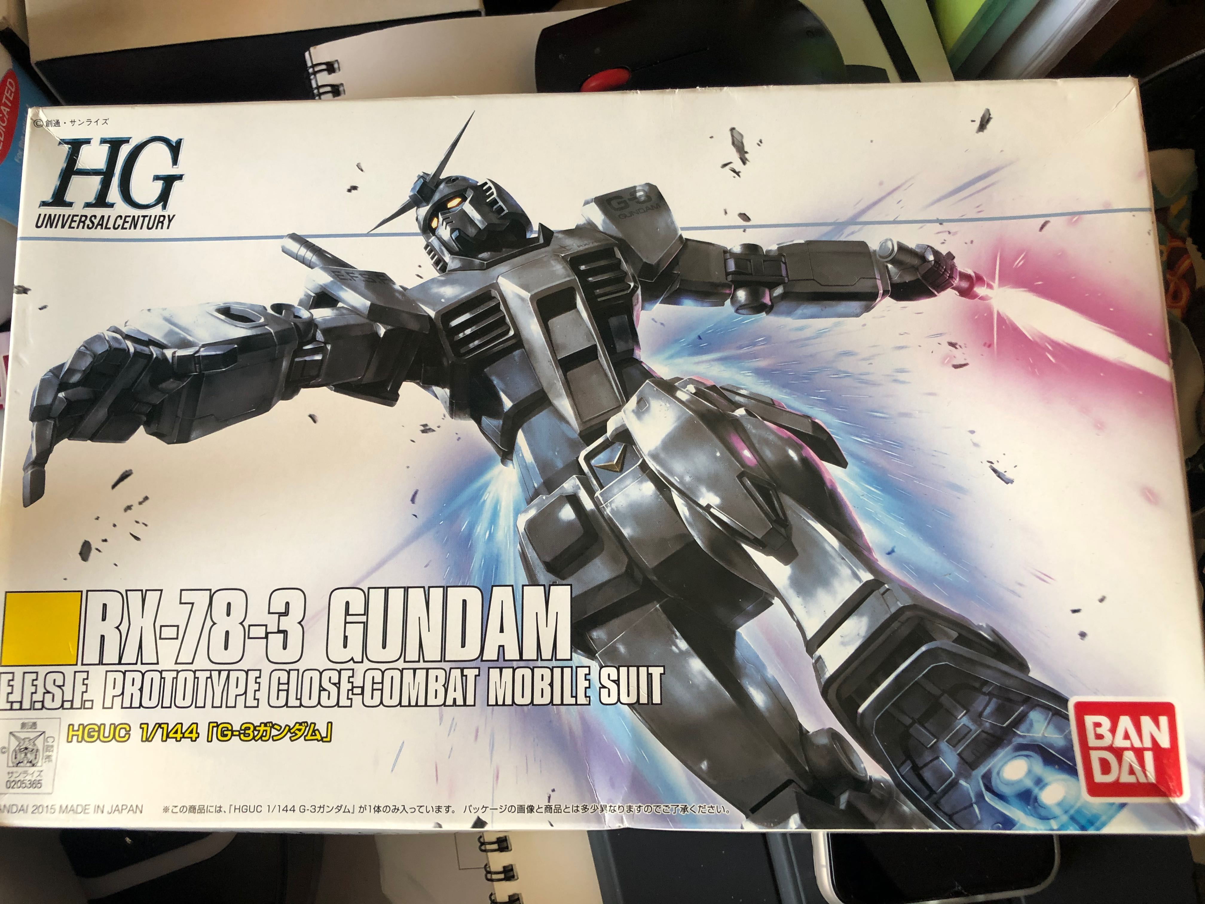 世界的に Rg 未使用品 G 3ガンダム 未開封 Rx 78 3 1 144 その他 Www Comisariatolosandes Com