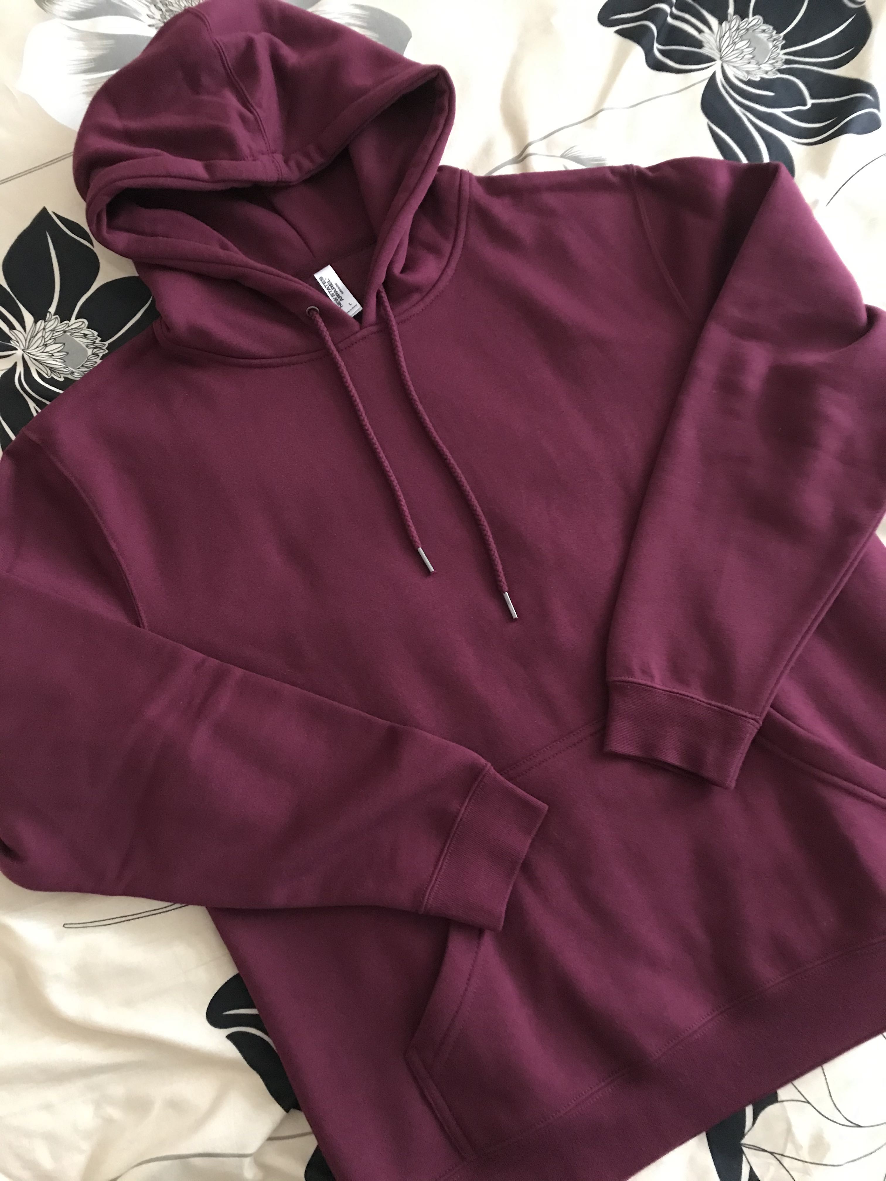Hoodie polos maroon clearance
