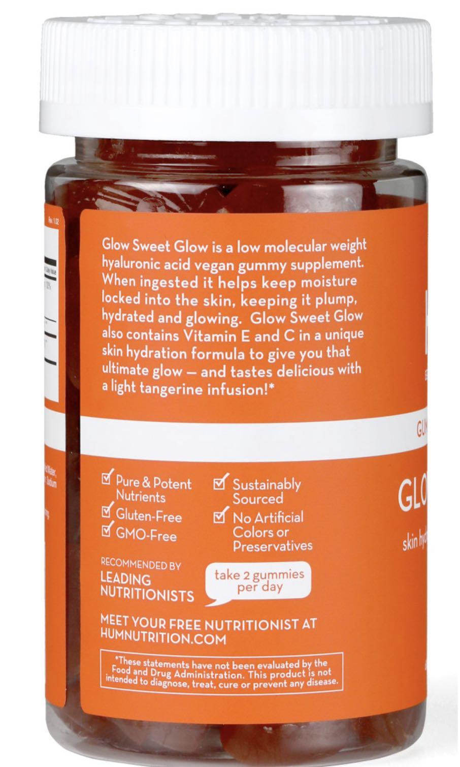 HUM GLOW SWEET GLOW GUMMY, Beauty & Personal Care, Face, Face Care on