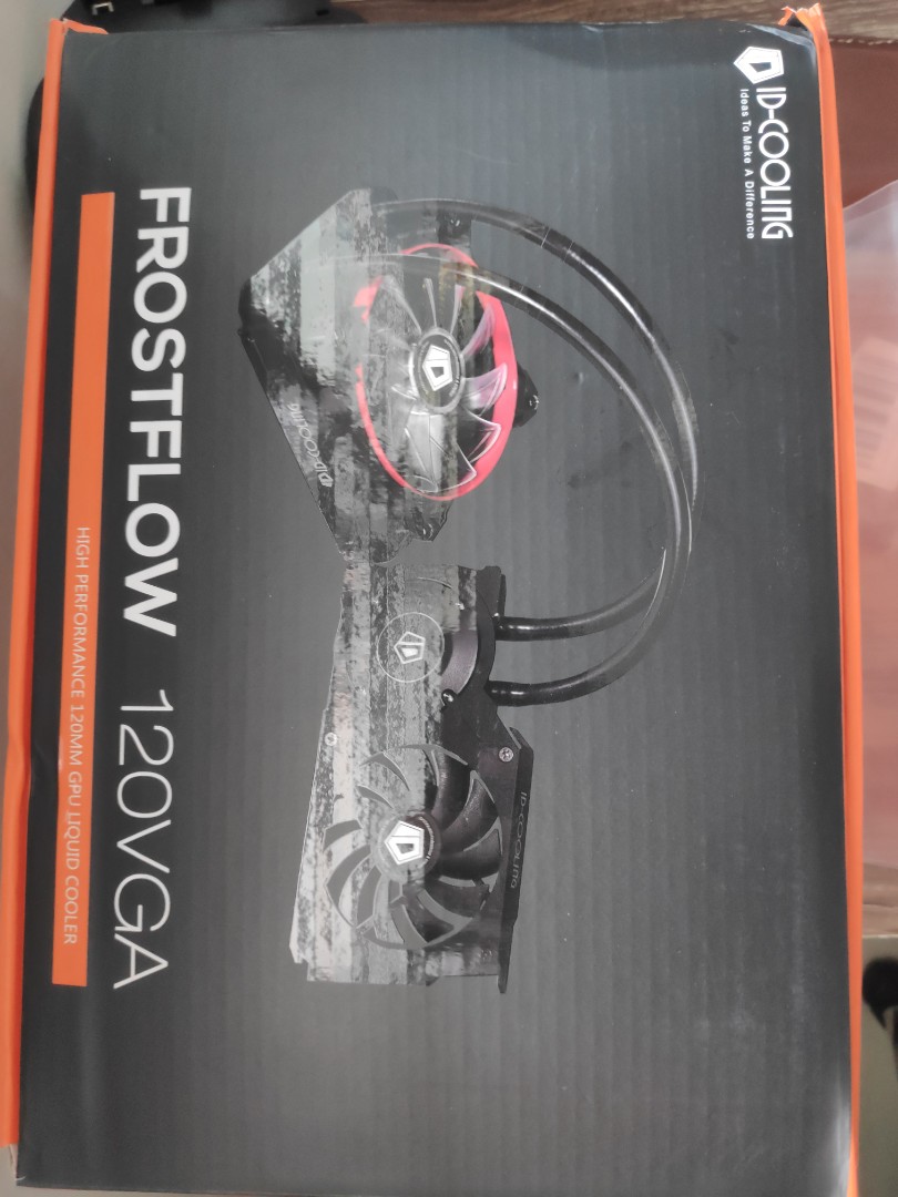 ID cooling frostflow 120vga for rtx series cards Computers Tech Parts Accessories Computer Parts on Carousell