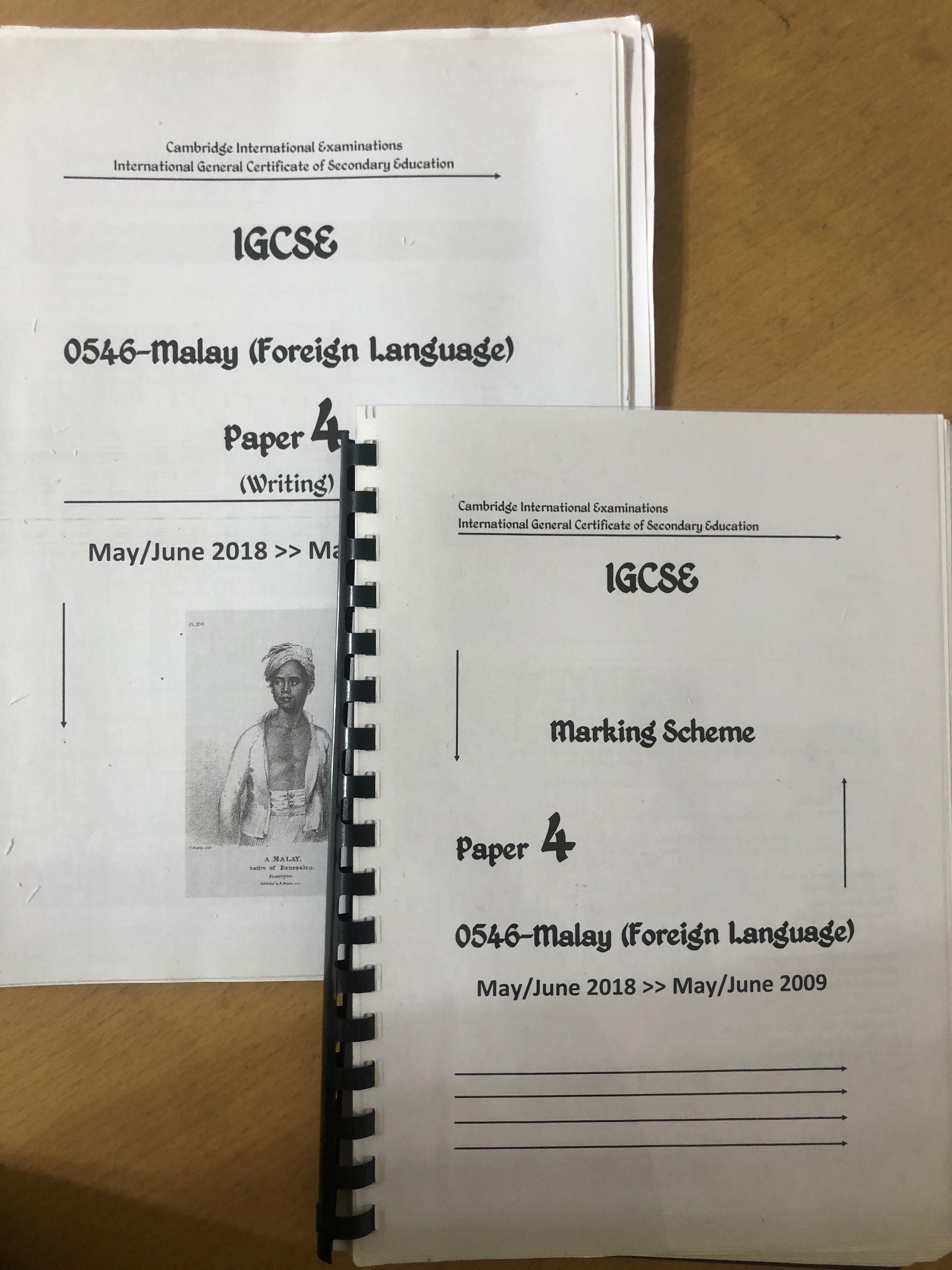 Igcse Malay P4 Pyp Textbooks On Carousell