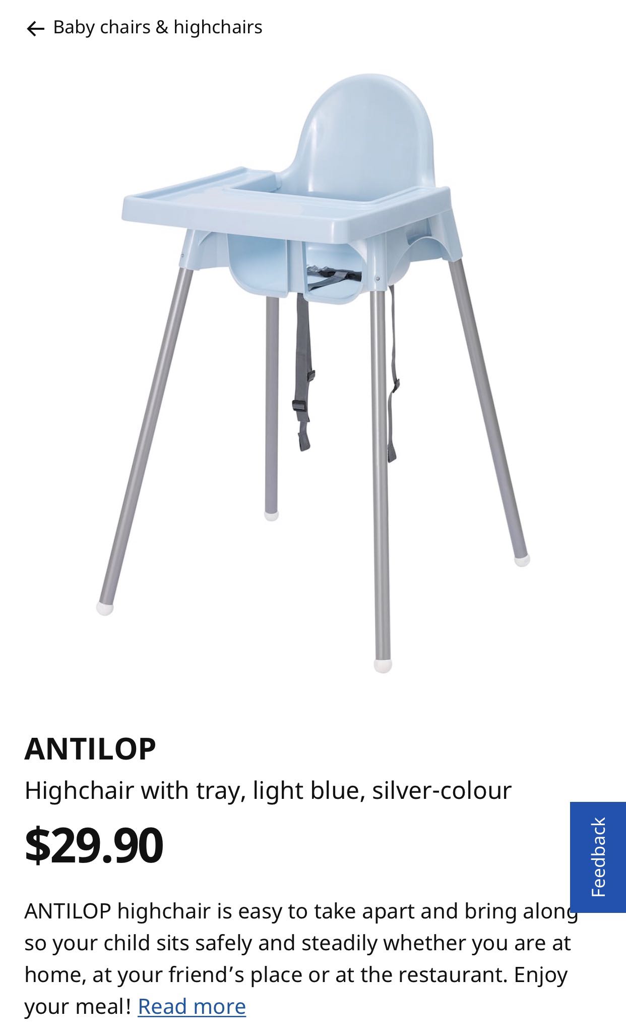 Ikea high sale chair malaysia