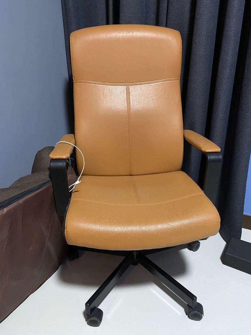 Used Ikea Millberget White Swivel Chair In For 38 00 For Sale Shpock