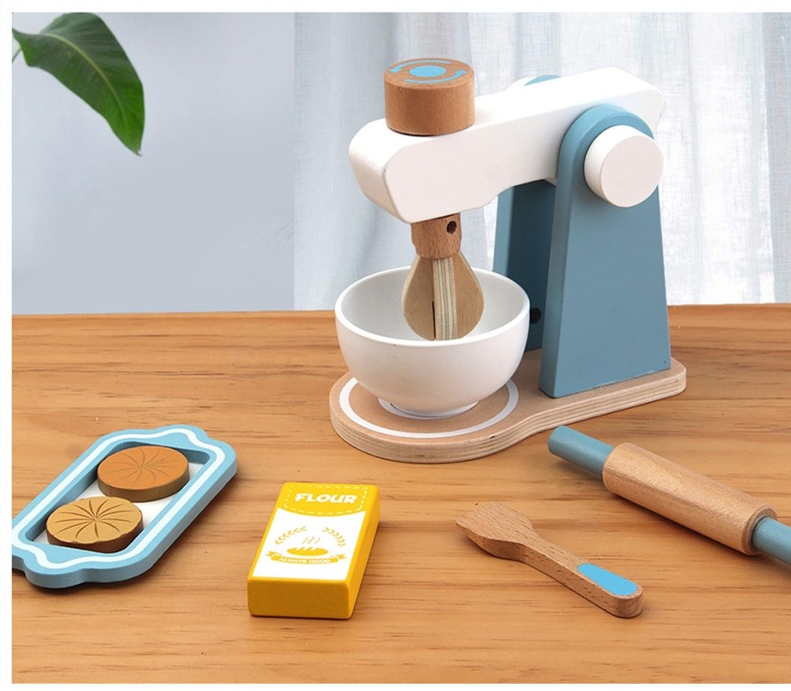 (In Stock) Wooden Toy Blender, Hobbies & Toys, Toys & Games on Carousell