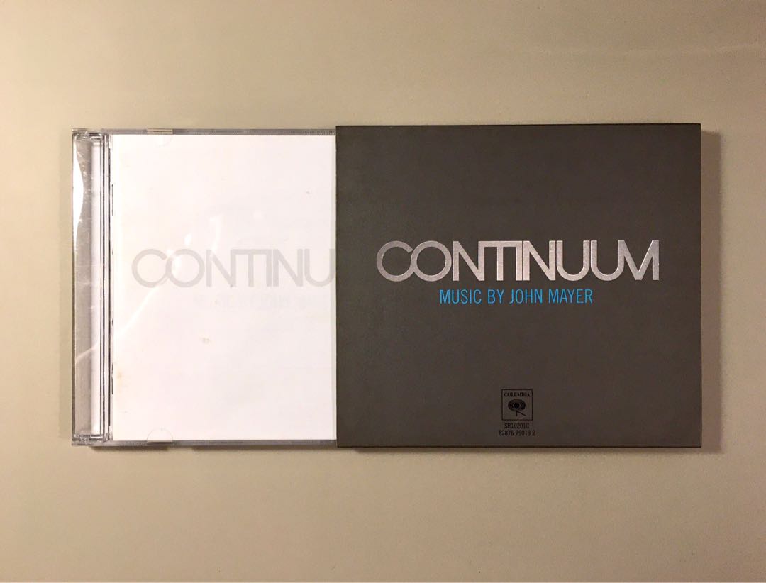 John Mayer Continuum Music Media Cd S Dvd S Other Media On Carousell