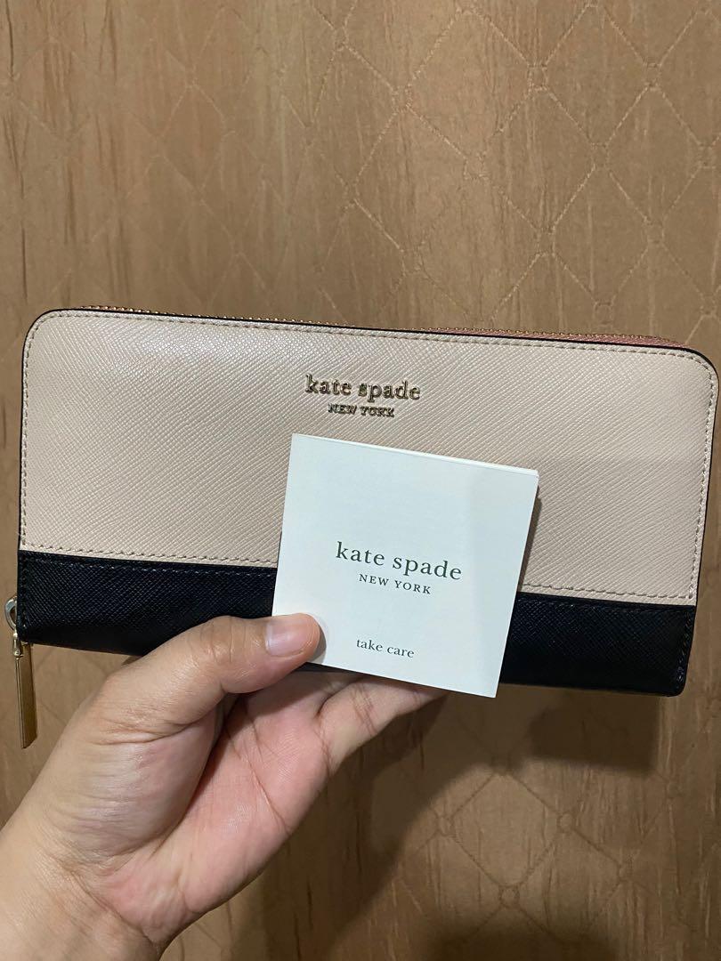 Kate Spade Spencer zip around continental wallet