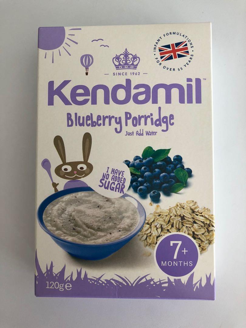 blueberry porridge baby