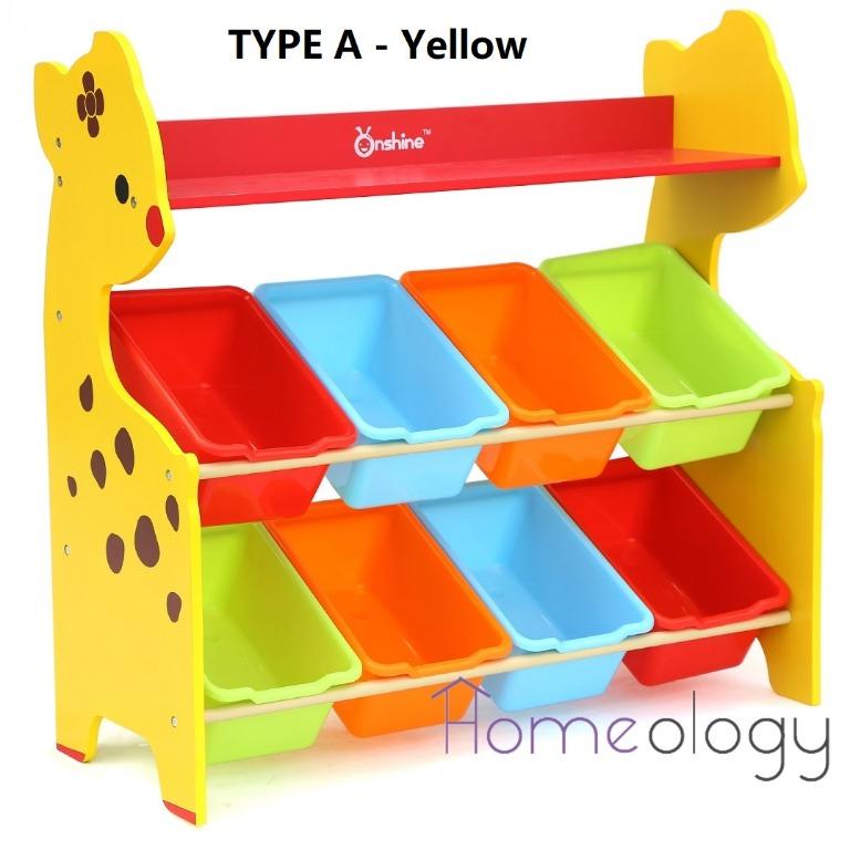 Kids Toy Rack Organizer Storage Book Shelf Child, Furniture & Home Living, Furniture