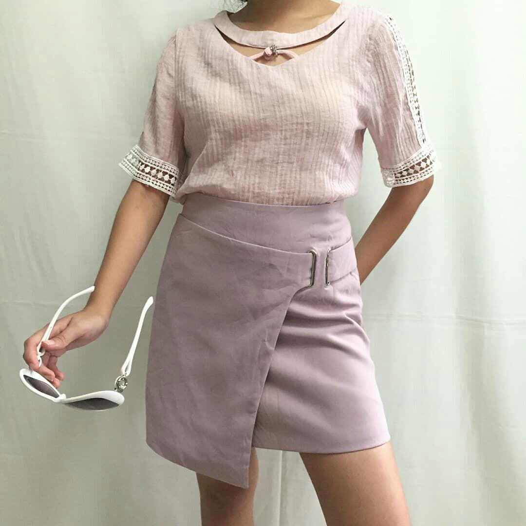 Korean hotsell pastel outfit
