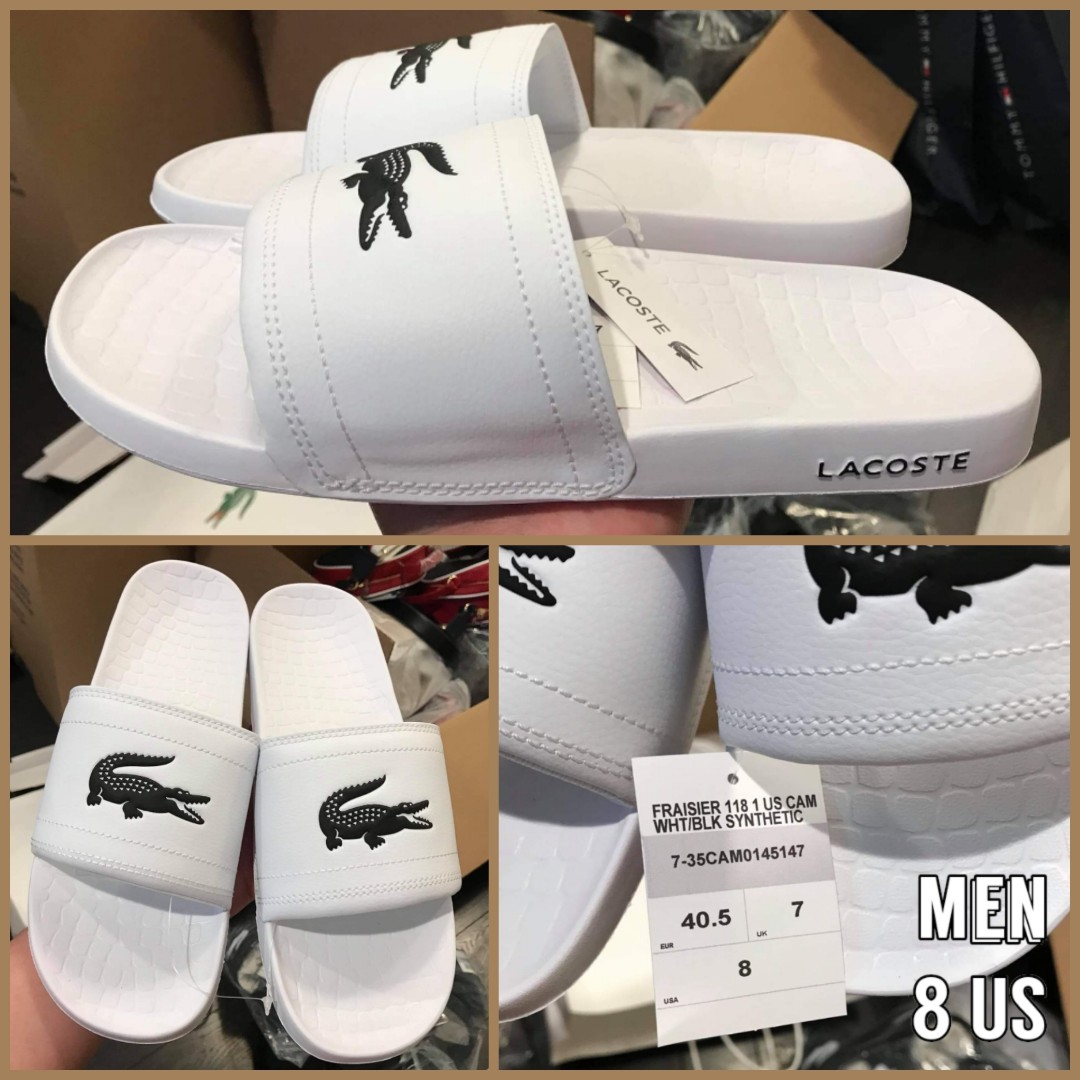 lacoste frasier slides