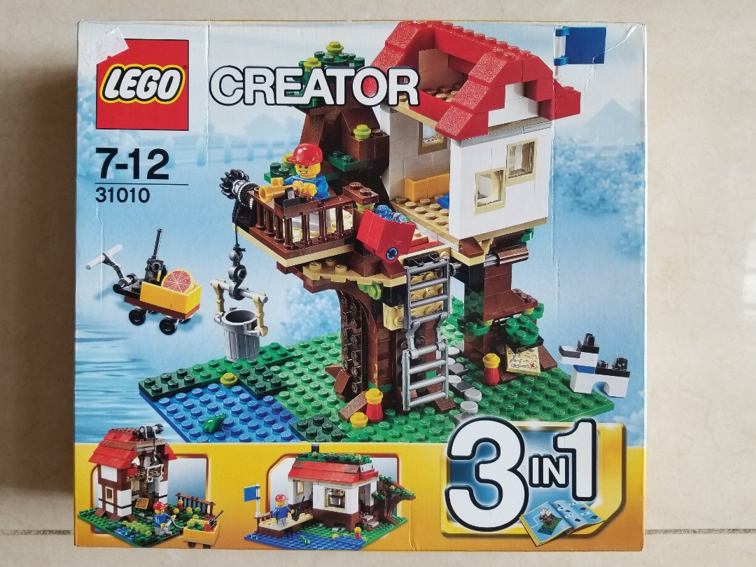 lego creator 3 in 1 treehouse set 31010