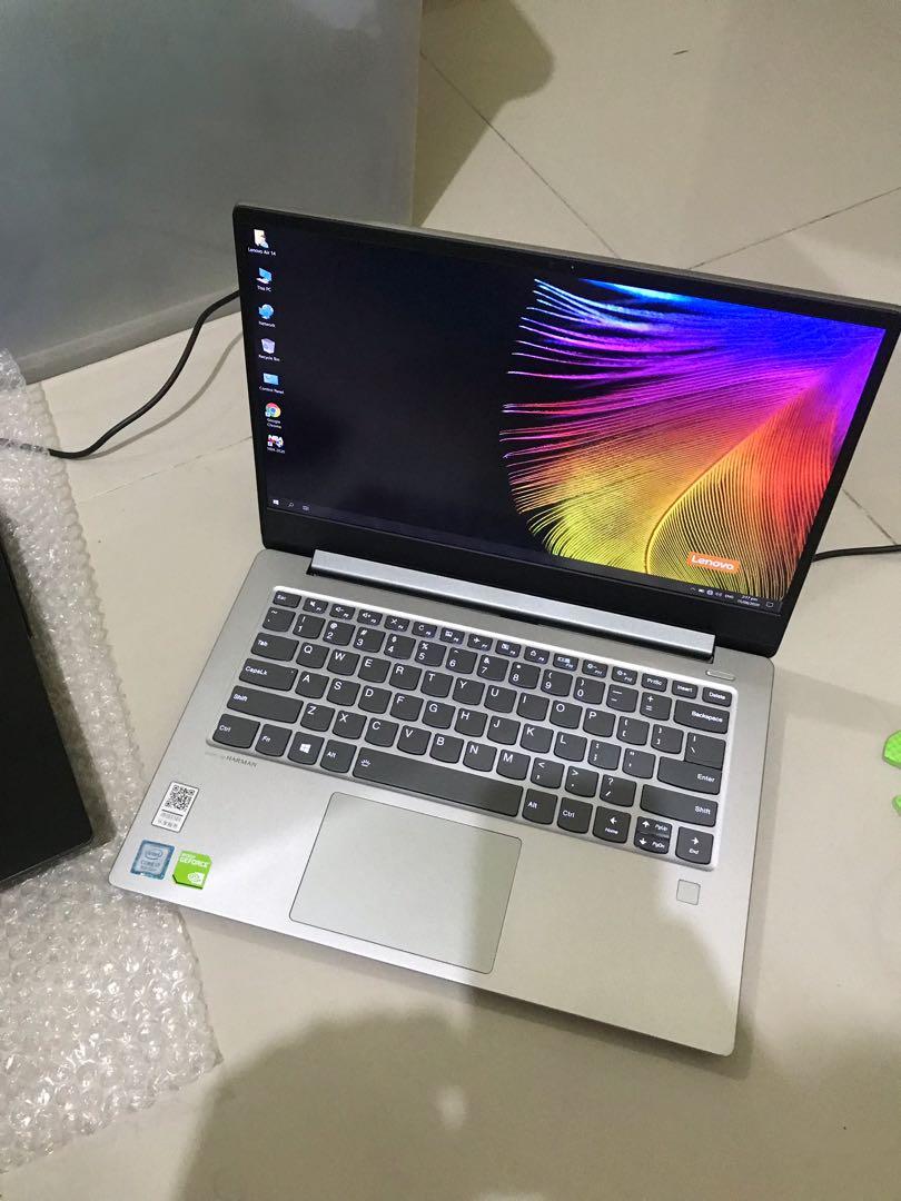 Lenovo Air 141wl Intel Core I7 8th Gen 16gb Ram 512gb Ssd Nvidia Geforce Mx150 Ips Display Backlit Keys Fingerprints Scanner Electronics Computers Laptops On Carousell