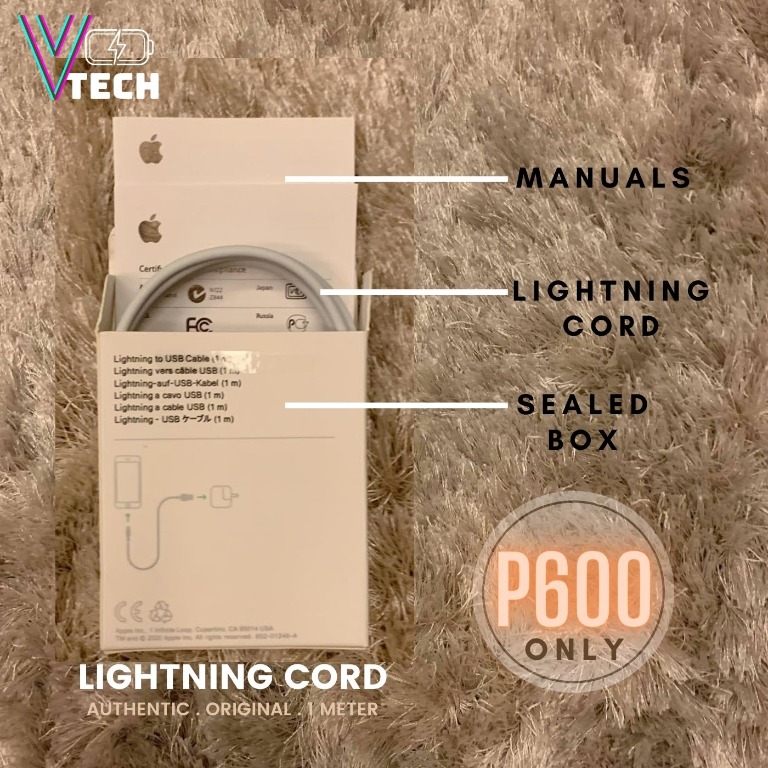 Lightning Cord Authentic