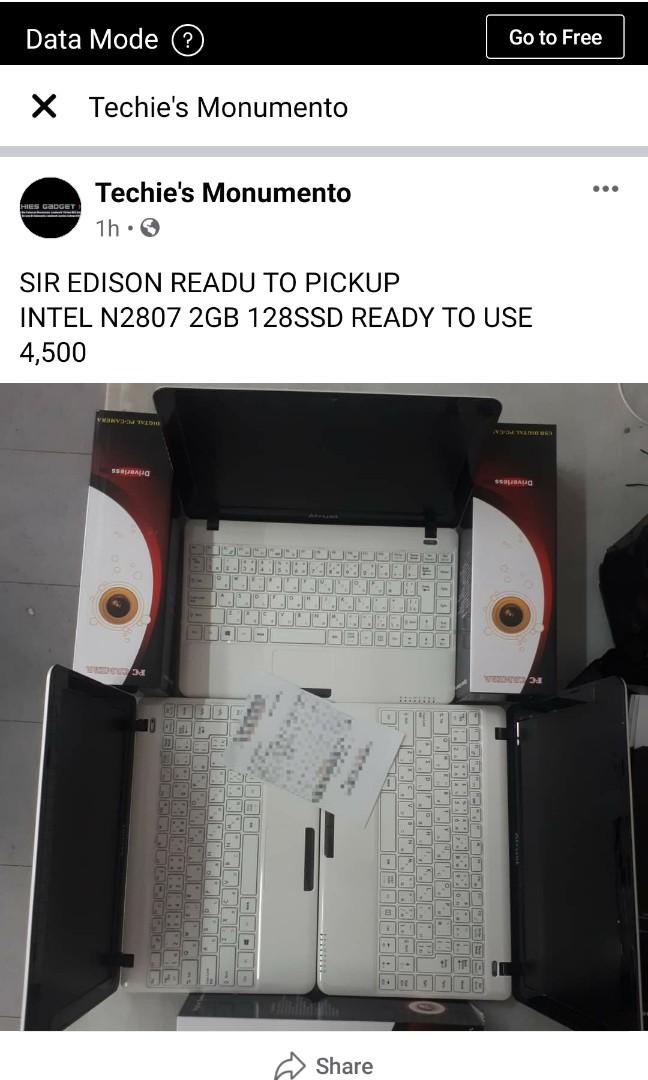 Looking For Laptop 8k Budget Electronics Computers Laptops On Carousell