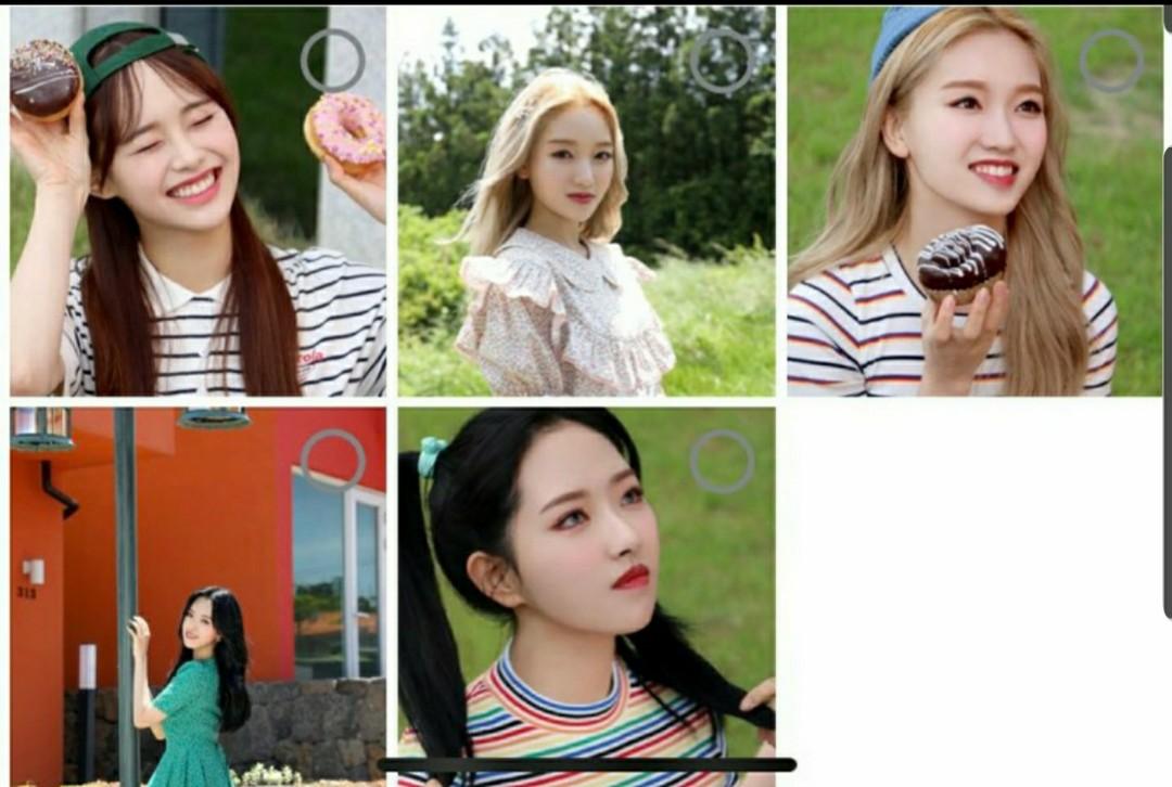 Loona unreleased photos concept zone, Hobbies & Toys, Memorabilia