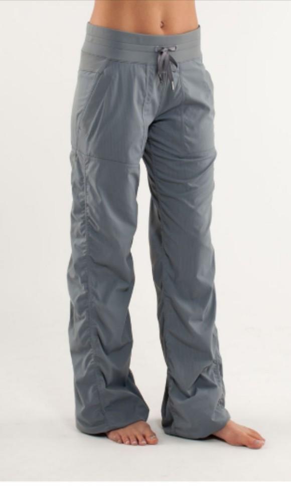 Lululemon Studio Pant II Lined Blurred Grey, Size 8, Women's