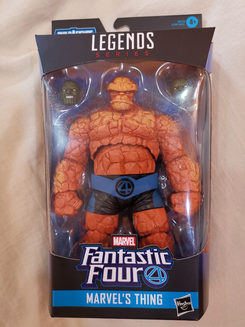 Marvel Legends The Thing With Baf Toys Games Action Figures Collectibles On Carousell
