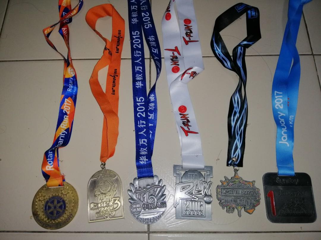 RUN EVENT MEDAL COLLECTION, Sports Equipment, Exercise & Fitness