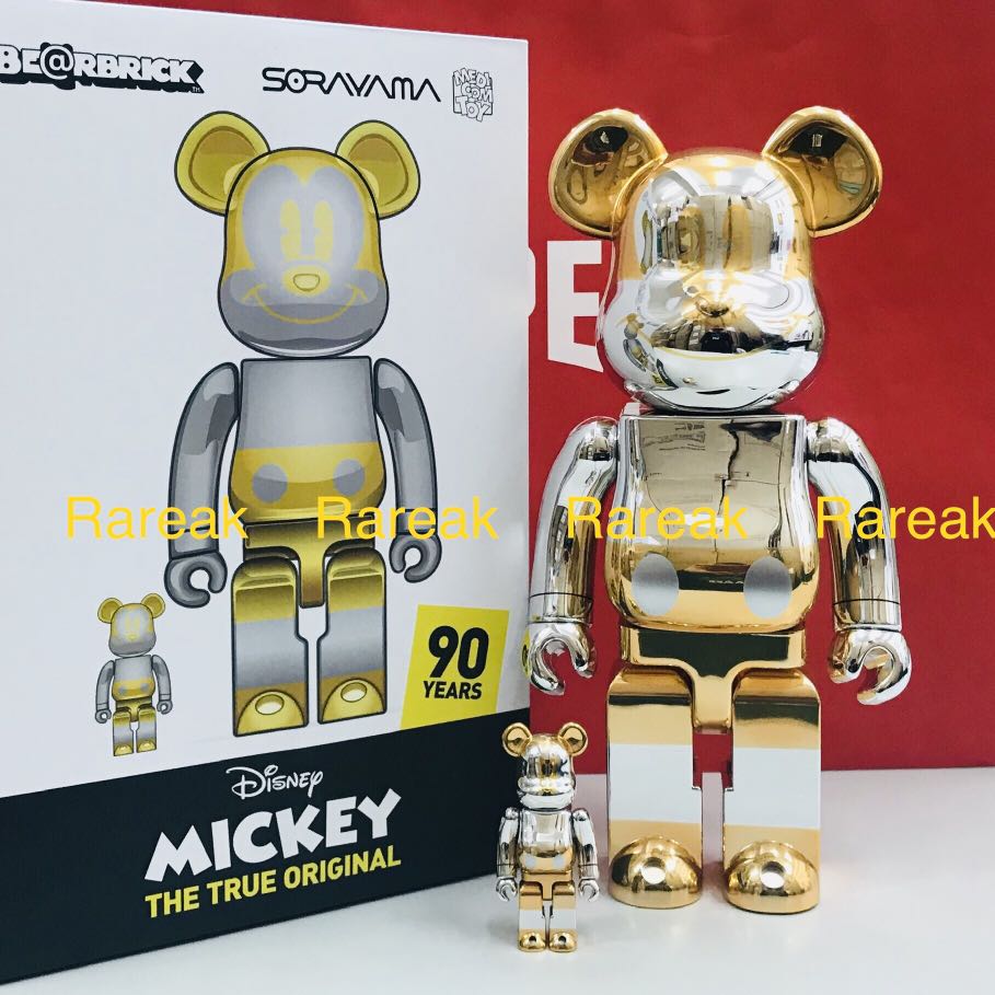 Medicom 2019 Bearbrick Sorayama Disney Future Mickey Mouse 400％ +