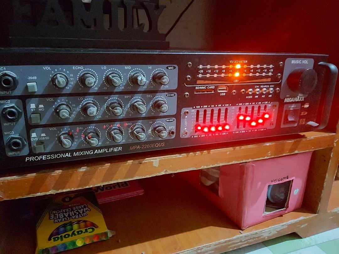 Megamaxx speaker with amplifier 2025