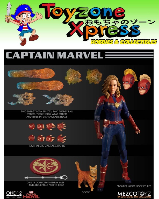 Mezco captain marvel deals