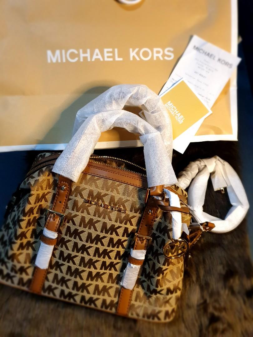 Mk ginger sales small duffle satchel