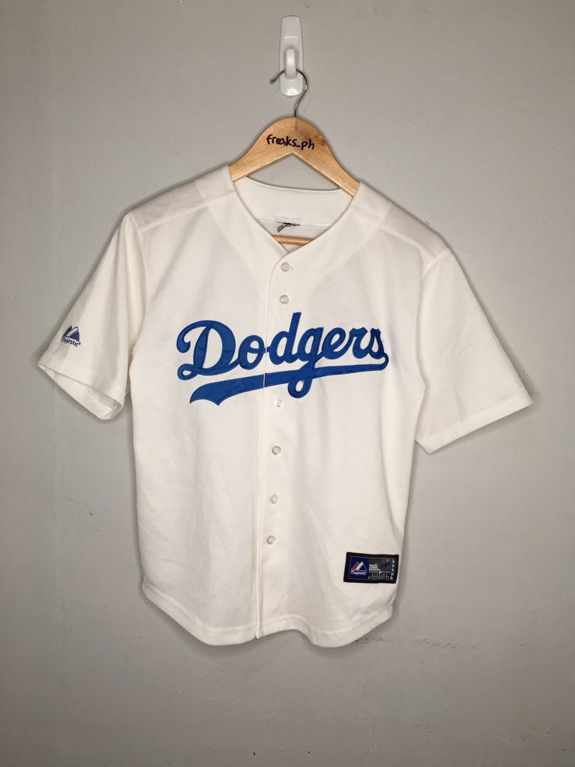 MLB LA Dodgers Home Baseball jersey by Majestic Men s Fashion