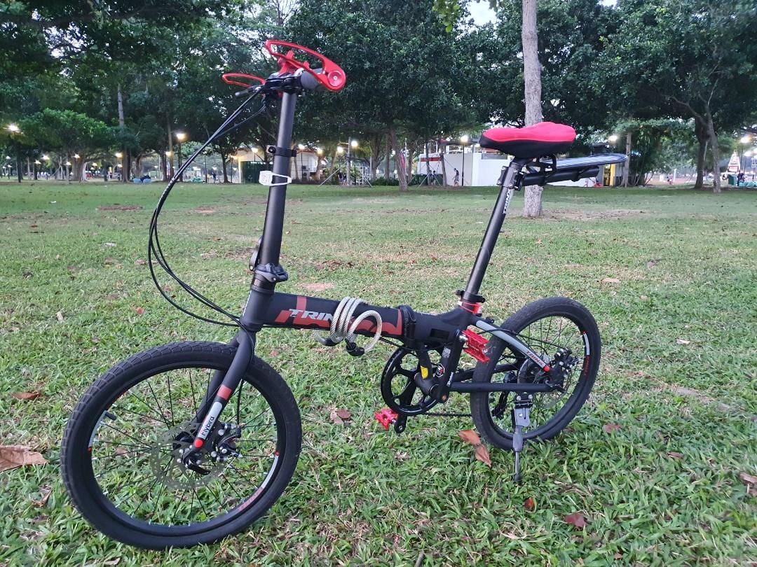 trinx 16 inch folding bike