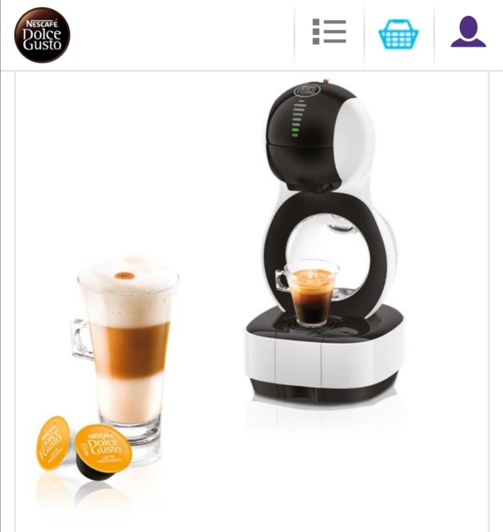 Nescafe Dolce Gusto (Lumio) Coffee Machine, TV & Home Appliances