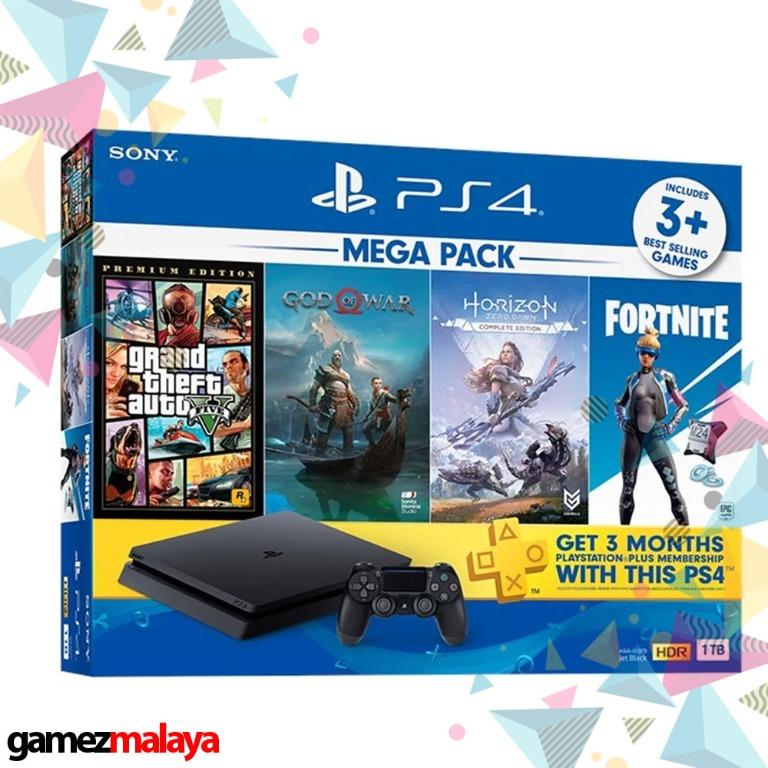 Ps4 slim mega pack 2 hotsell