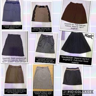 Used Skirts (XS)