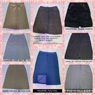 Used Skirts(M)
