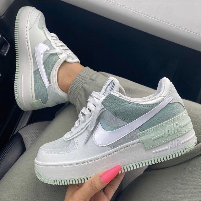 nike air force 1 shadow pistachio green