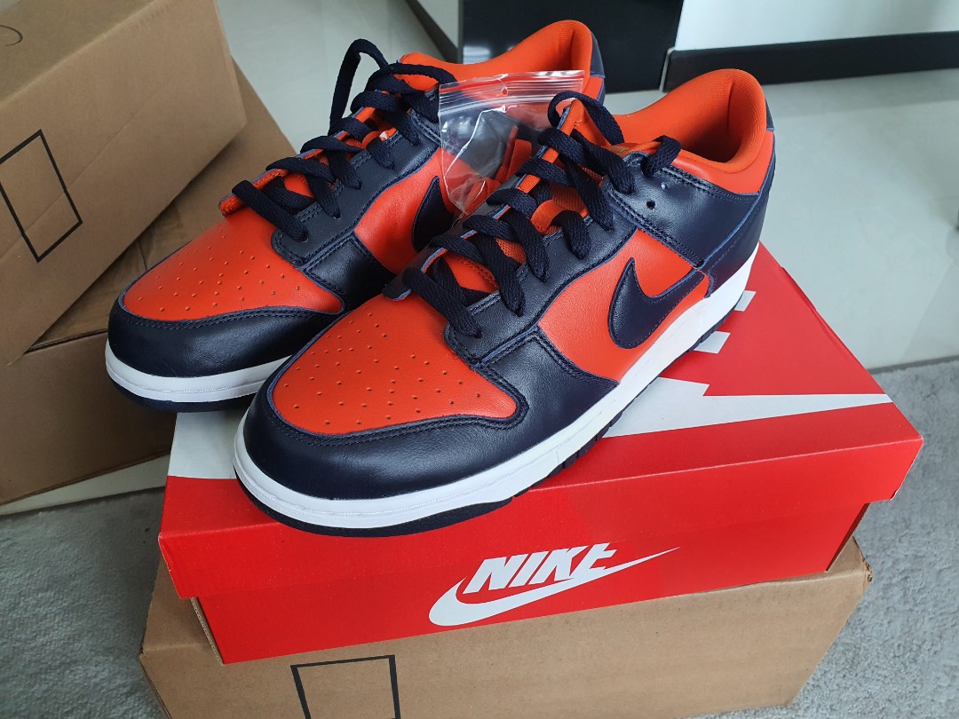 Nike Dunk Low Shoe Champs Colour - US12 / UK11, Men's Fashion, Footwear,  Sneakers on Carousell