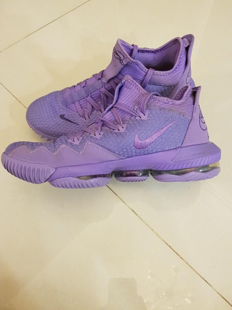 Nike lebron 16 violet clearance