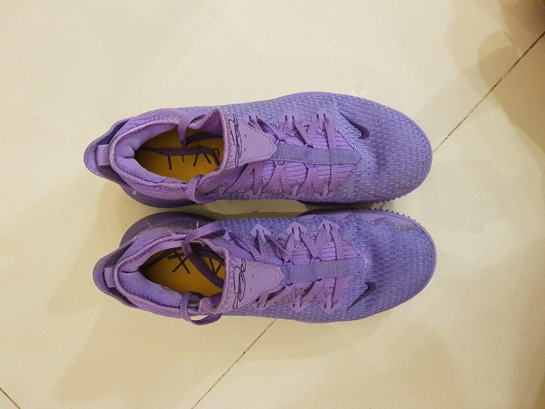 Purple lebrons 16 store