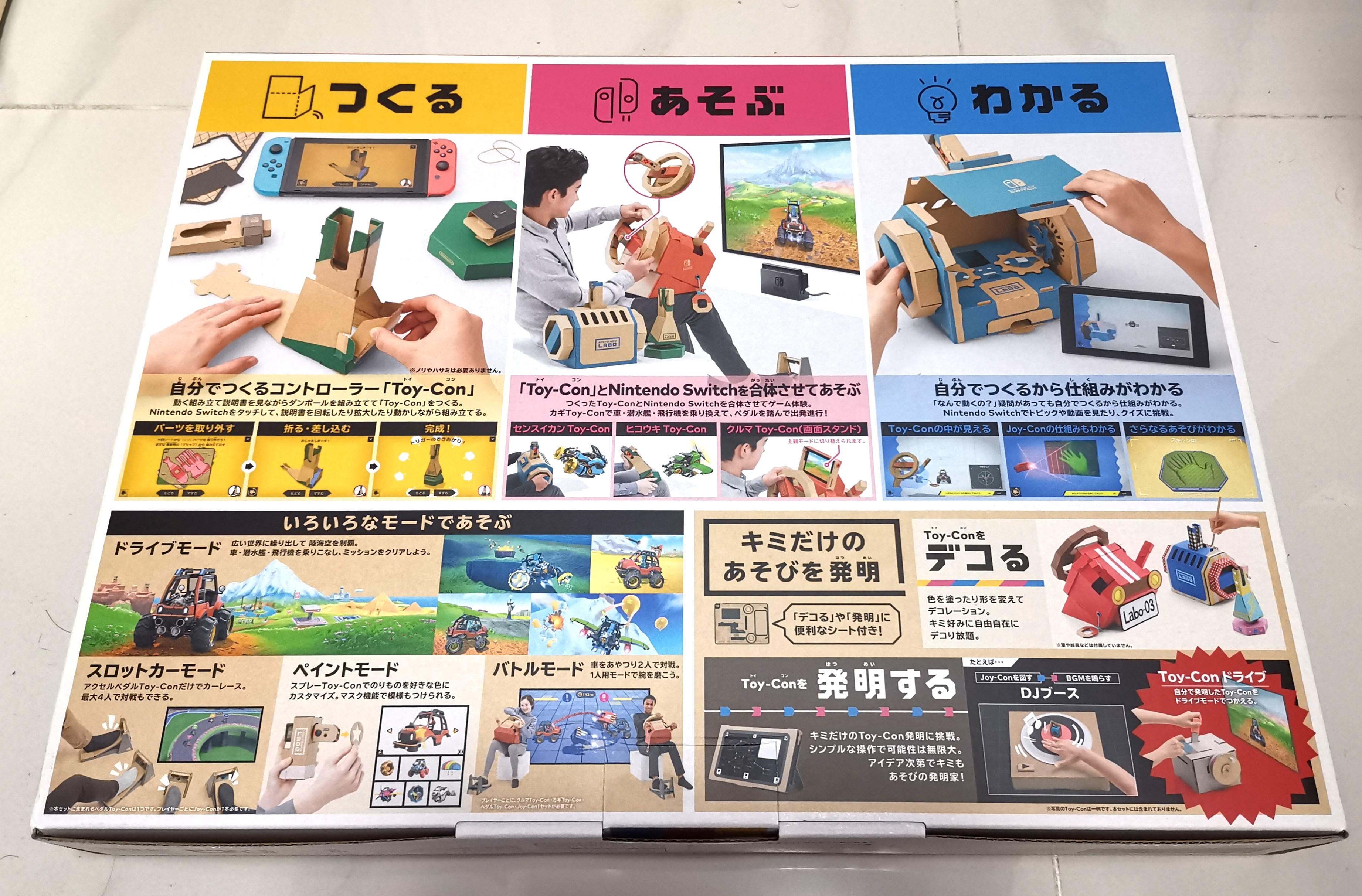 Nintendo Switch Labo Drive Kit Video Gaming Video Games Nintendo On Carousell