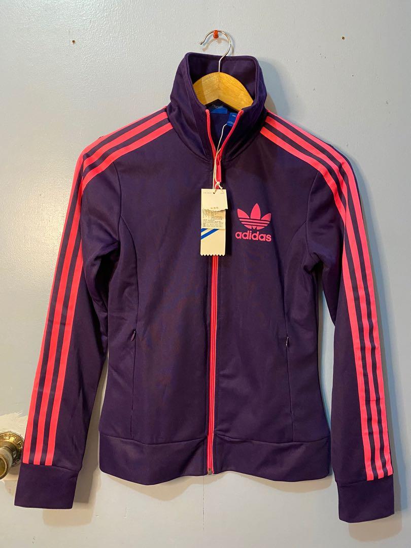 Buy > adidas firebird jacket purple > in stock